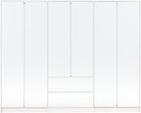 Malvern 6 Door 2 Drawer Wardrobe