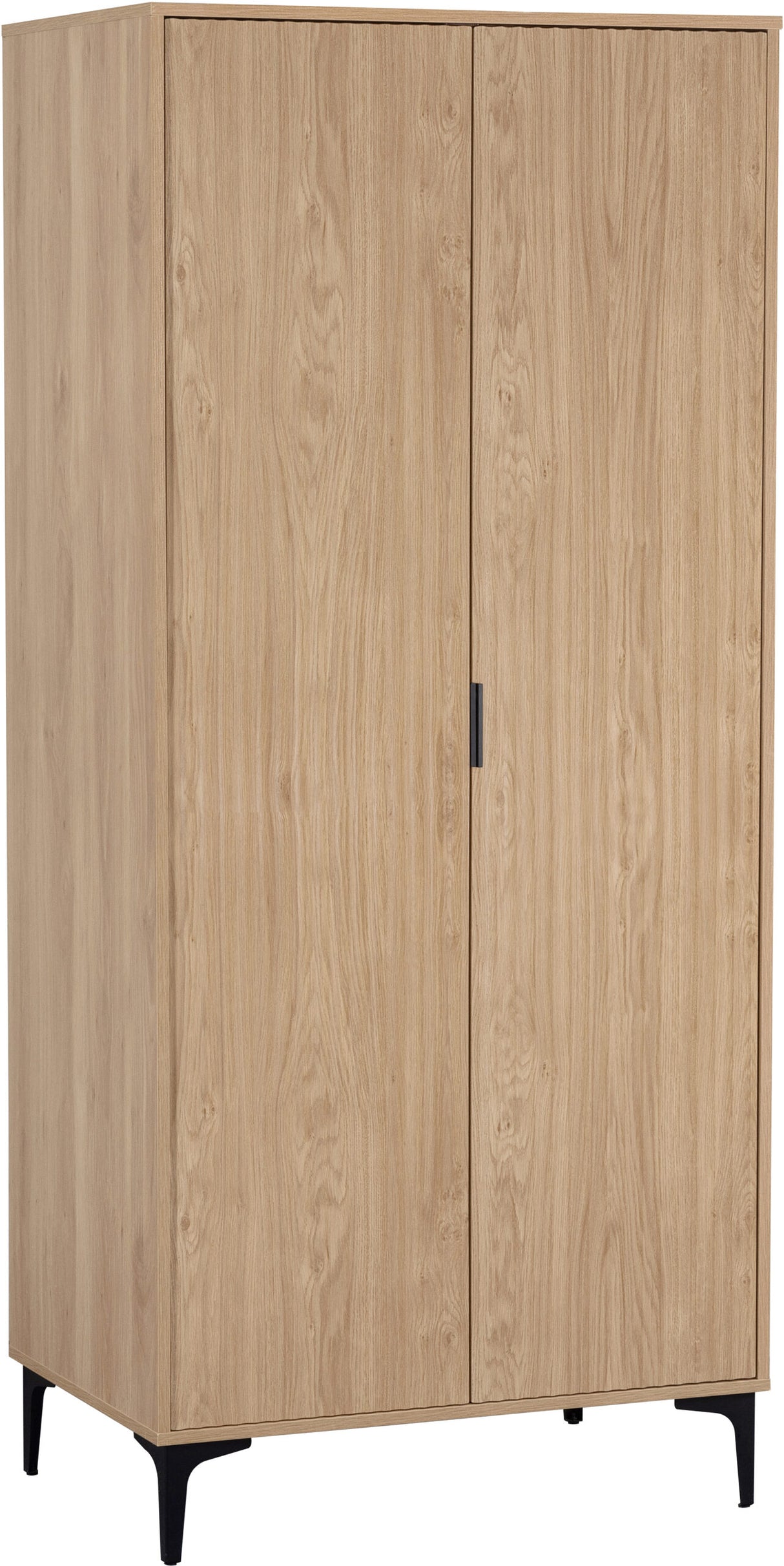 Miami Ridged 2 Door Fluted Double Wardrobe