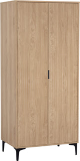 Miami Ridged 2 Door Fluted Double Wardrobe