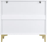 Miami Ridged 3 Drawer Fluted Chest of Drawers
