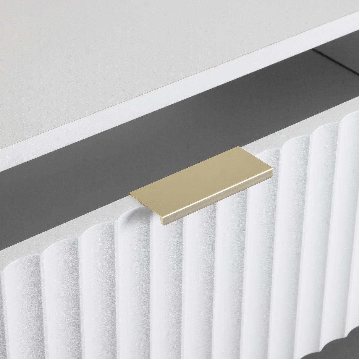 Miami Ridged 3 Drawer Fluted Chest of Drawers