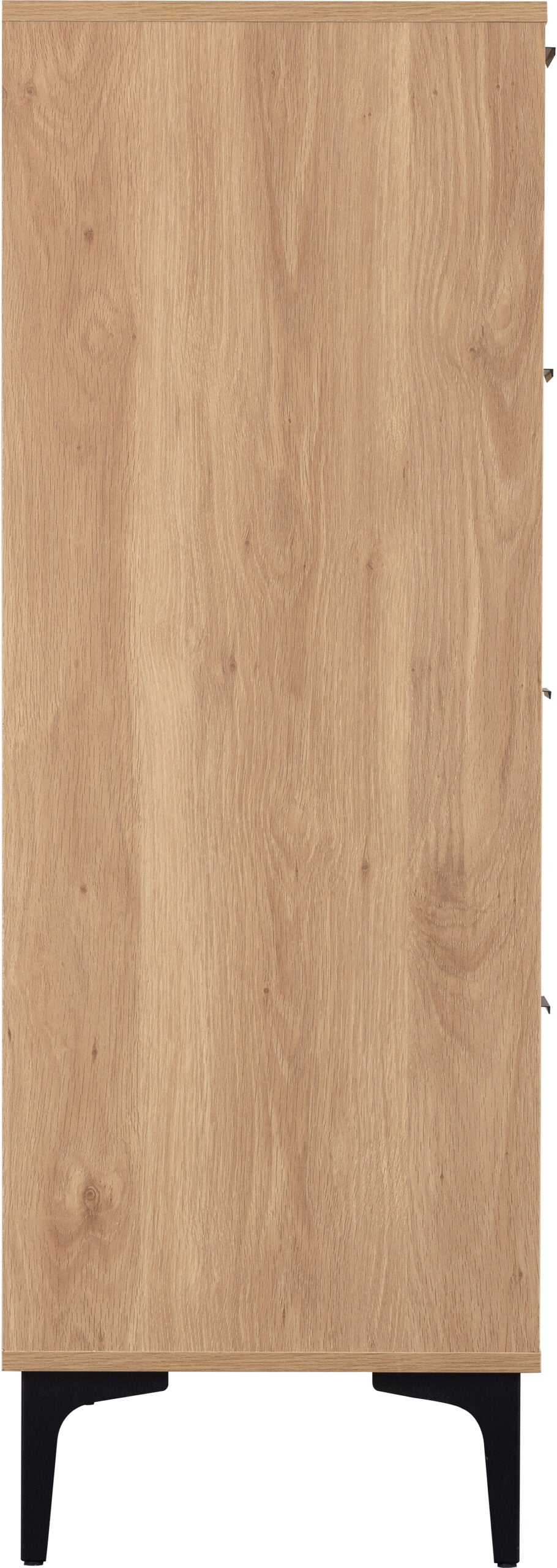Miami Ridged 3+2 Drawer Fluted Chest of Drawers