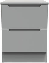 Milan 2 Drawer Bedside Table