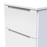 Milan 2 Drawer Bedside Table