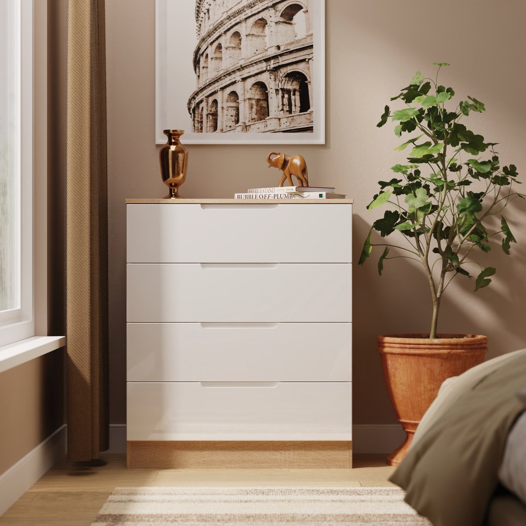 Milan 4 Drawer Chest