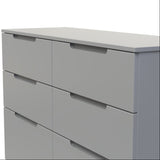Milan 6 Drawer Chest of Drawers