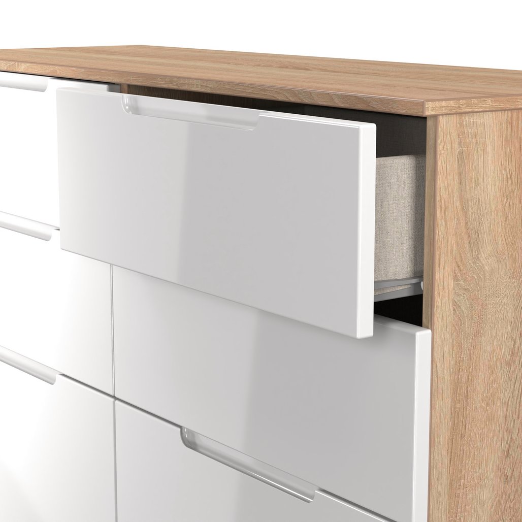 Milan 6 Drawer Chest of Drawers