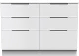 Milan 6 Drawer Chest of Drawers