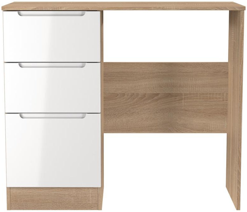 Milan 3 Drawer Dressing Table