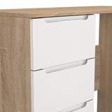 Milan 3 Drawer Dressing Table