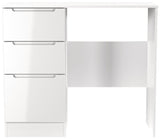 Milan 3 Drawer Dressing Table