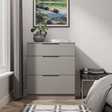 Milan 3 Drawer Deep Chest of Drawers