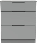 Milan 3 Drawer Deep Chest of Drawers