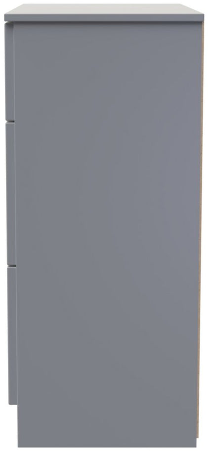Milan 3 Drawer Deep Chest of Drawers