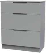 Milan 3 Drawer Deep Chest of Drawers
