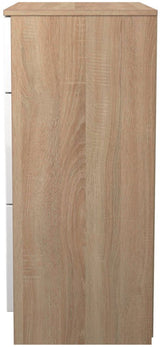 Milan 3 Drawer Deep Chest of Drawers