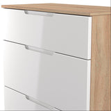 Milan 3 Drawer Deep Chest of Drawers