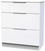 Milan 3 Drawer Deep Chest of Drawers