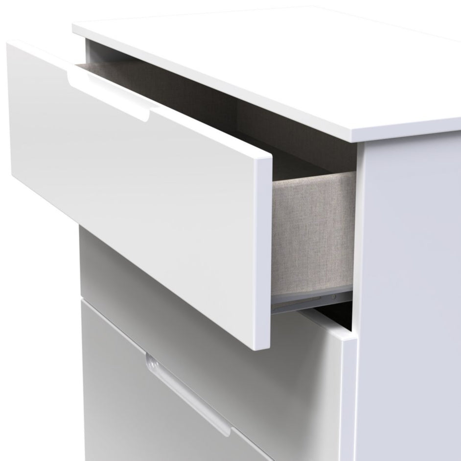 Milan 4 Drawer Deep Chest of Drawers