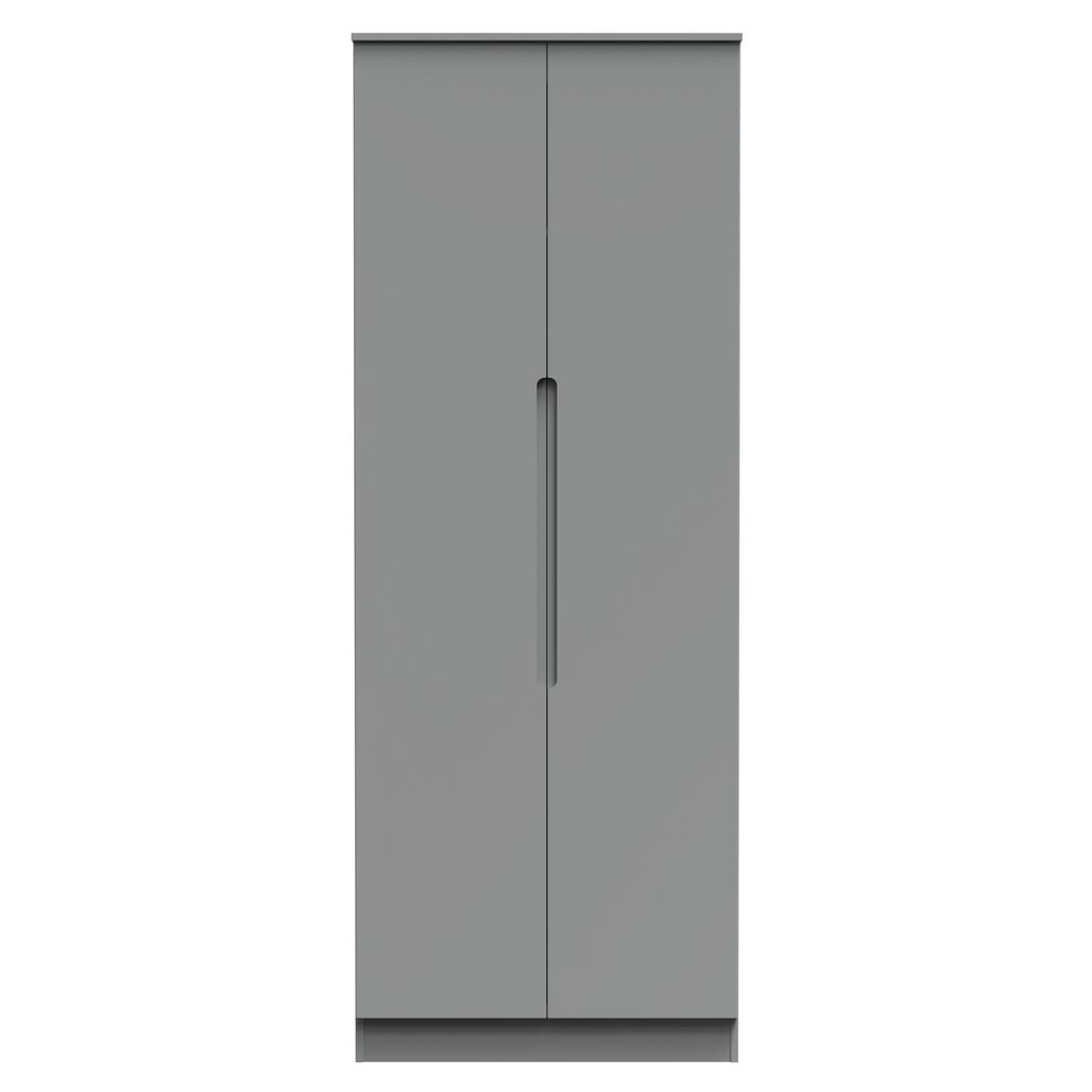 Milan Tall 2 Door Double Wardrobe