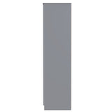 Milan Tall 2 Door Double Wardrobe