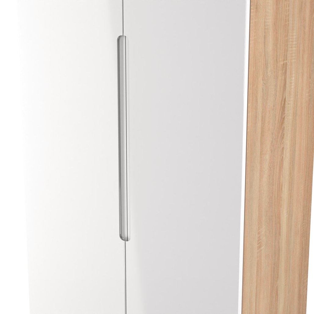 Milan Tall 2 Door Double Wardrobe