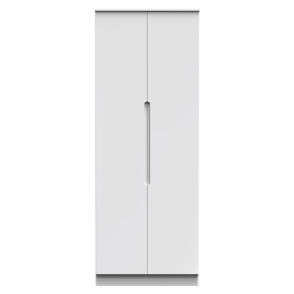 Milan Tall 2 Door Double Wardrobe