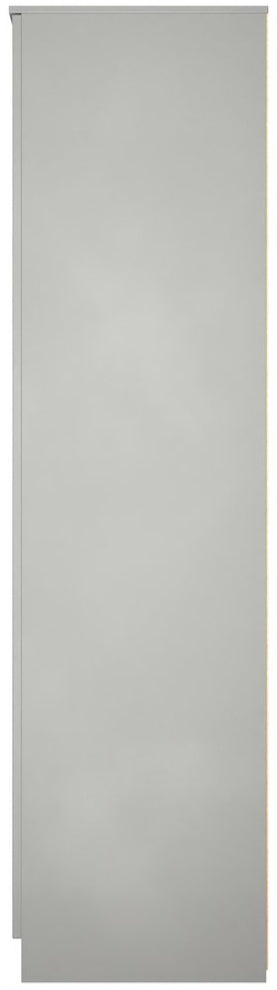 Milan Tall Mirrored 3 Door Triple Wardrobe