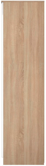 Milan Tall Mirrored 3 Door Triple Wardrobe
