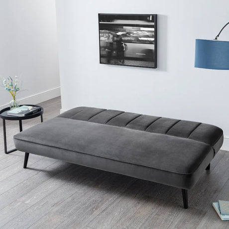 Miro Curved Back Velvet Sofa Bed