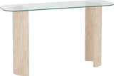 Modena Glass Console Table