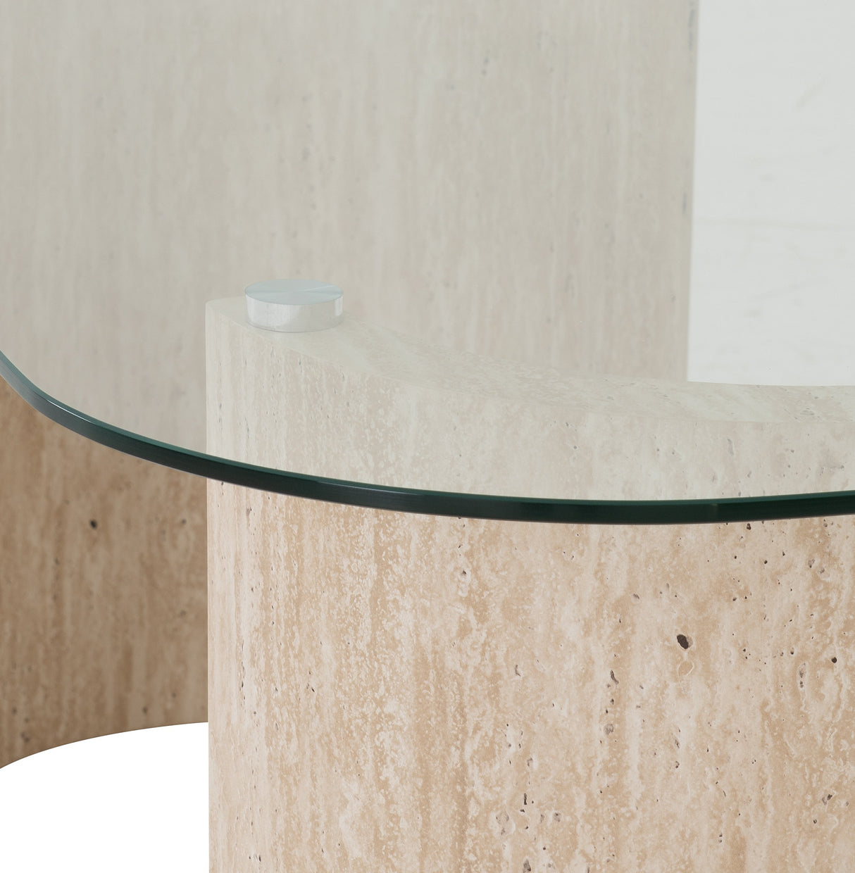 Modena Glass Console Table