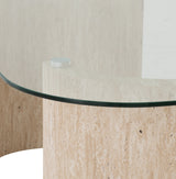 Modena Glass Console Table