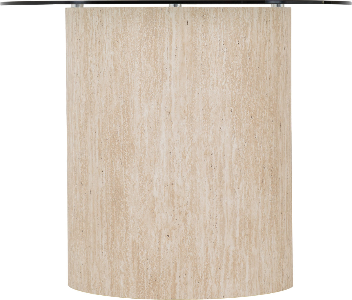 Modena Glass Top 180cm Dining Table