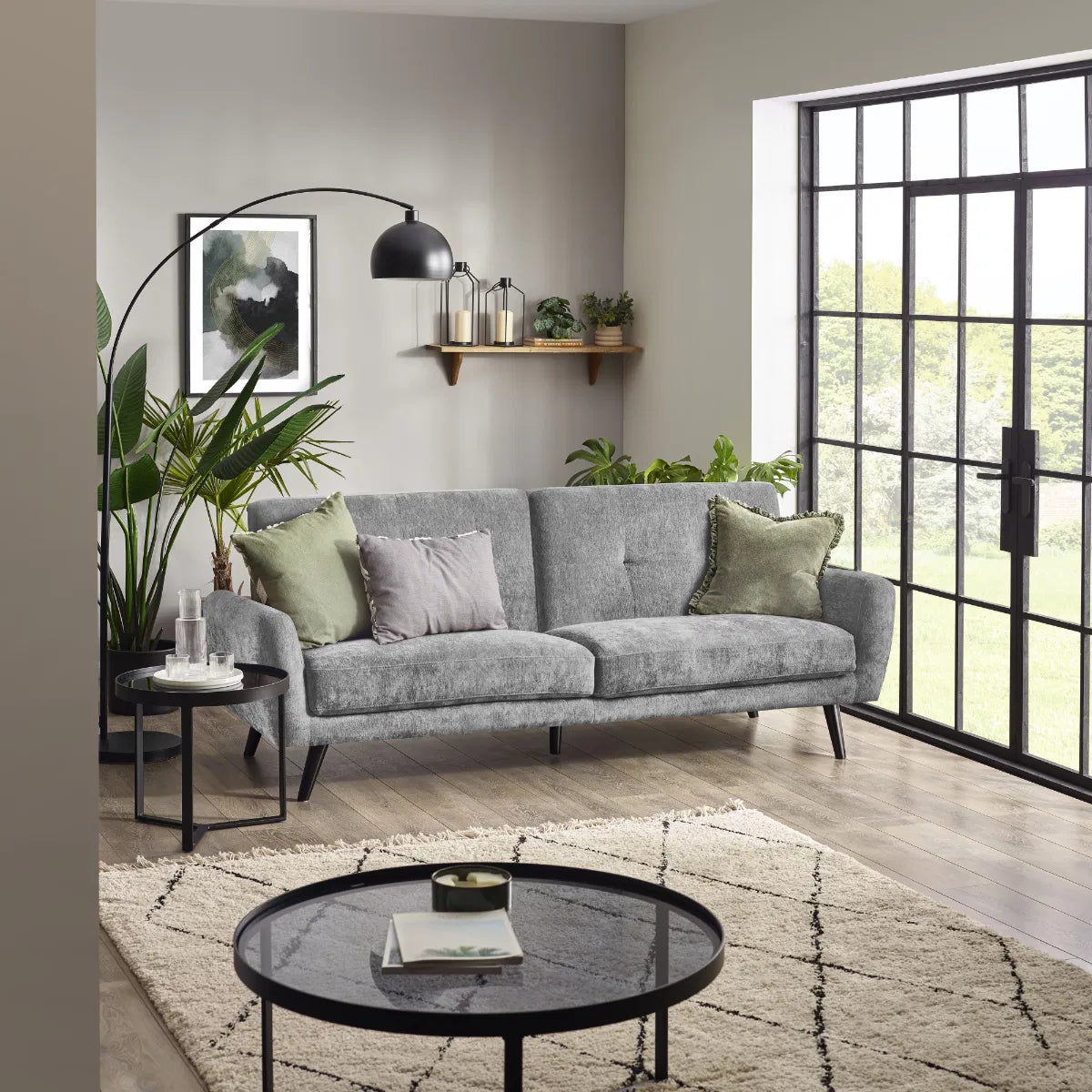 Monza Fabric Sofa Bed