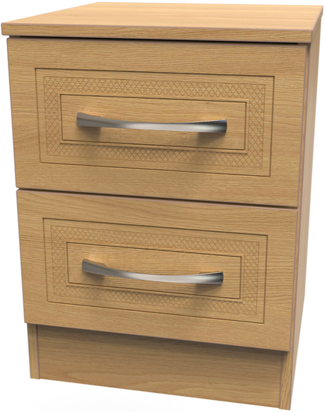 Dorset 2 Drawer Bedside Table