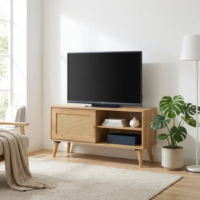 Manila Rattan Small TV Unit