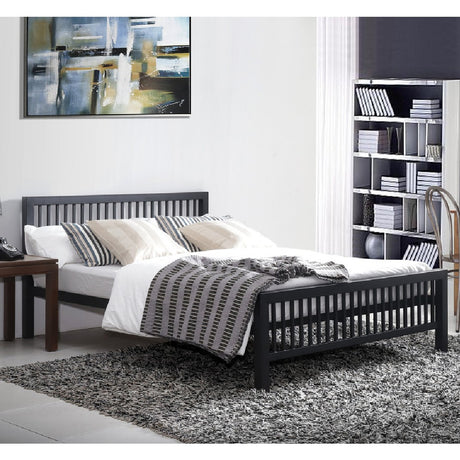 Meridian Black Metal Bed Frame