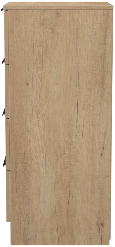 Java 4 Drawer Bedside Table