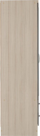 Nevada 3 Door 2 Drawer Mirrored Wardrobe