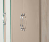 Nevada 6 Door 2 Drawer Mirrored Wardrobe