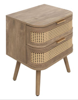 Noah 2 Drawer Bedside Table