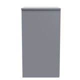 New York 3 Drawer Bedside Table with Black Handles