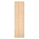 New York Tall 2 Door Double Wardrobe with Black Handles