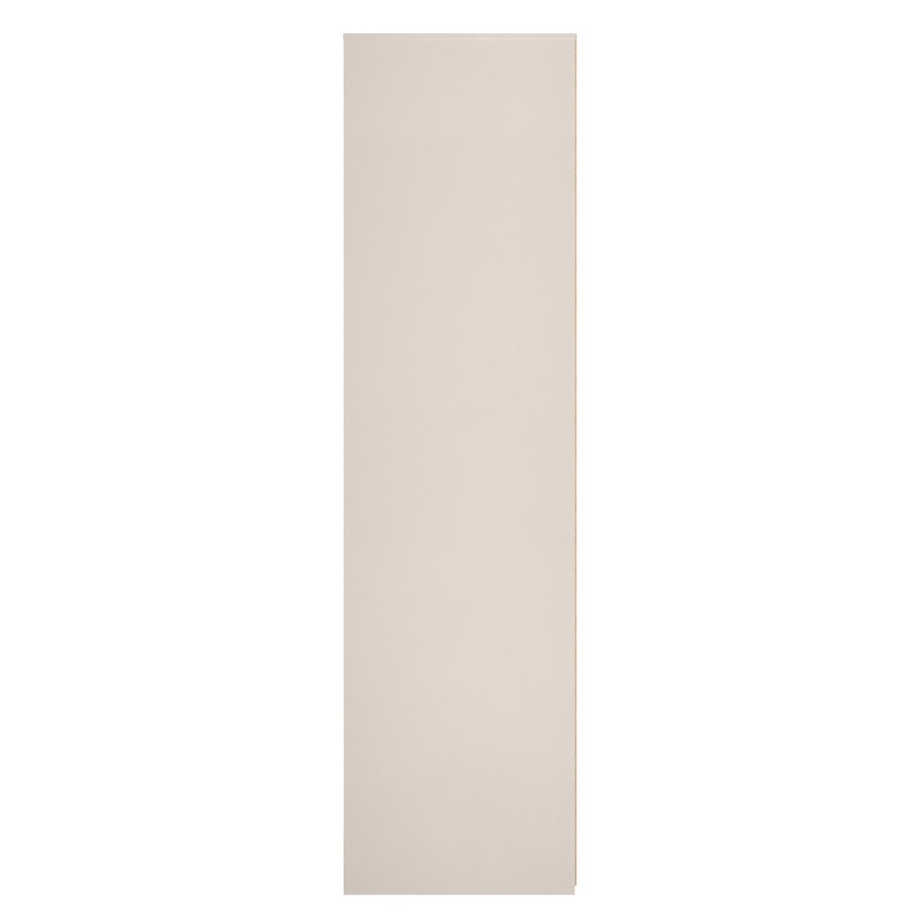 New York Tall 2 Door Double Wardrobe with Black Handles