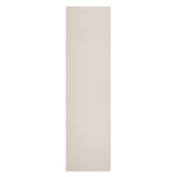 New York Tall 2 Door Double Wardrobe with Black Handles