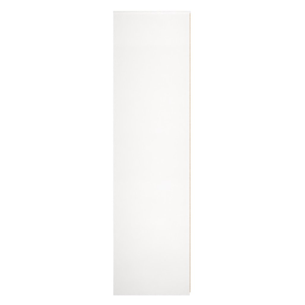 New York Tall 2 Door Double Wardrobe with Black Handles