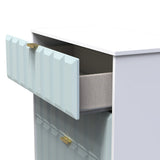 New York 3 Drawer Deep Chest with Gold Handles