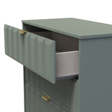 New York 3 Drawer Deep Chest with Gold Handles