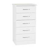 Nevada 5 Drawer Narrow Chest